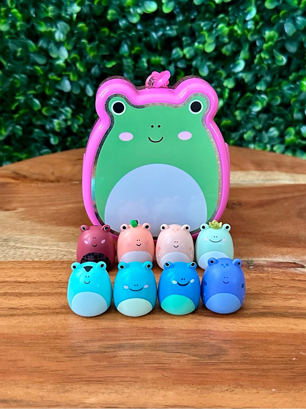 Squish-a-longs by Squishmallows Frog, Tadpole, and Toad Bundle